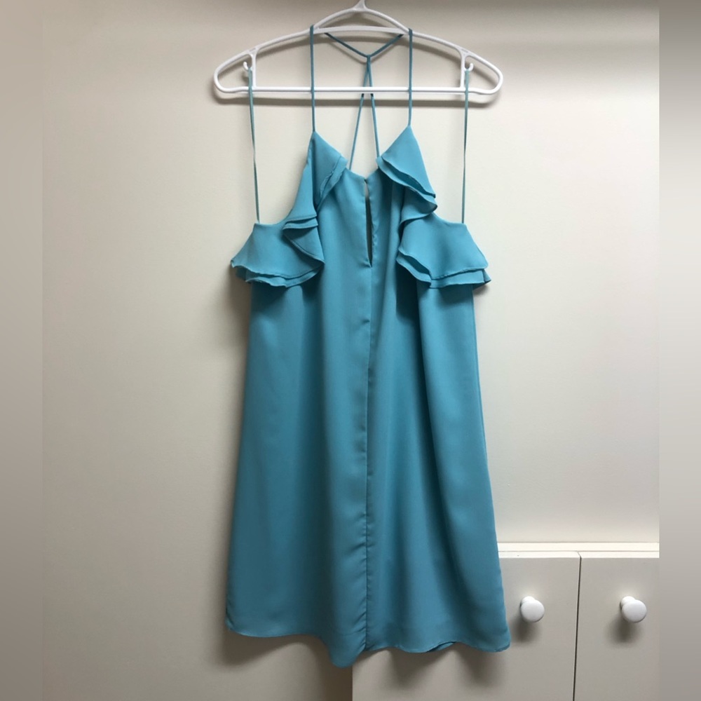 Everly halter shift dress